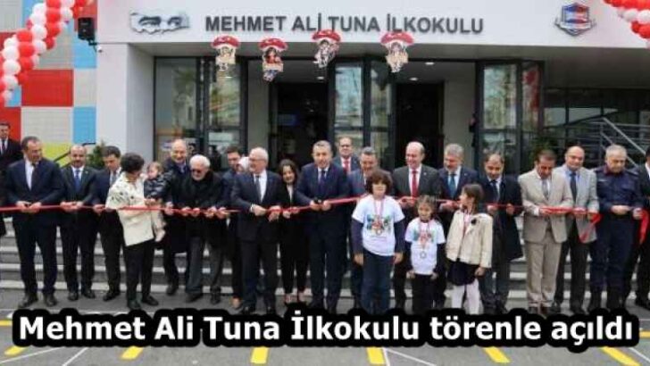 Mehmet Ali Tuna İlkokulu törenle açıldı