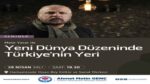 METE YARAR TRABZON’DA SEMİNER VERECEK