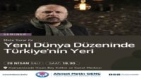 METE YARAR TRABZON’DA SEMİNER VERECEK