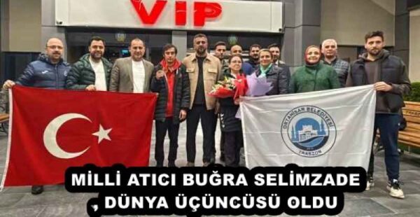 MİLLİ ATICI BUĞRA SELİMZADE, DÜNYA ÜÇÜNCÜSÜ OLDU