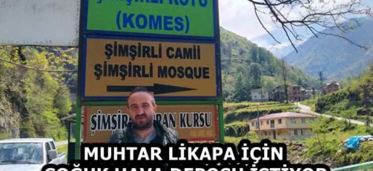 MUHTAR LİKAPA İÇİN SOĞUK HAVA DEPOSU İSTİYOR
