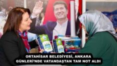 ORTAHİSAR BELEDİYESİ, ANKARA GÜNLERİ’NDE VATANDAŞTAN TAM NOT ALDI 