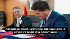 ORTAHİSAR BELEDİYESİ’NDEN SÜRDÜRÜLEBİLİR ÇEVRE VE İKLİM İÇİN SOMUT ADIM 
