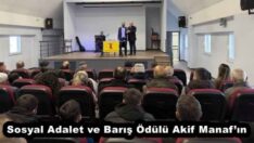 Sosyal Adalet ve Barış Ödülü Akif Manaf’ın