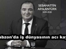 Trabzon’da iş dünyasının acı kaybı! Sebahattin Aslantürk, hayatını kaybetti…