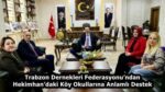 Trabzon Dernekleri Federasyonu’ndan Hekimhan’daki Köy Okullarına Anlamlı Destek