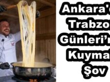 Trabzon Günleri’nde Kuymak Şov