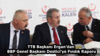 TTB Başkanı Ergan’dan BBP Genel Başkanı Destici’ye Fındık Raporu