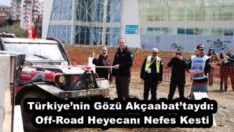 Türkiye’nin Gözü Akçaabat’taydı: Off-Road Heyecanı Nefes Kesti