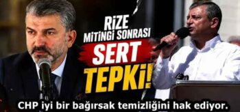 Ak Parti İl Başkanı Mumcu’dan sert sözler: “CHP iyi bir bağırsak temizliğini hak ediyor