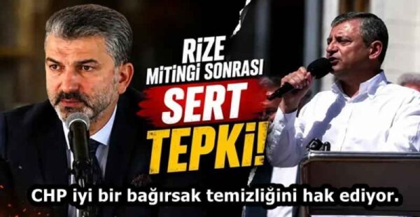 Ak Parti İl Başkanı Mumcu’dan sert sözler: “CHP iyi bir bağırsak temizliğini hak ediyor