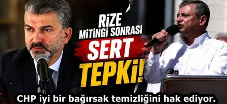 Ak Parti İl Başkanı Mumcu’dan sert sözler: “CHP iyi bir bağırsak temizliğini hak ediyor