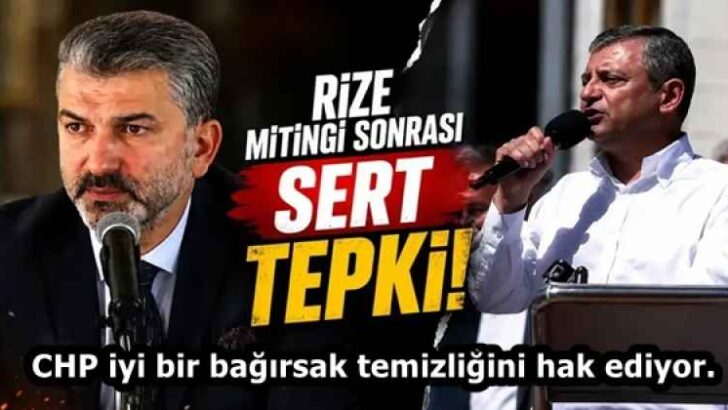 Ak Parti İl Başkanı Mumcu’dan sert sözler: “CHP iyi bir bağırsak temizliğini hak ediyor