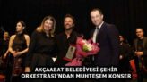 AKÇAABAT BELEDİYESİ ŞEHİR ORKESTRASI’NDAN MUHTEŞEM KONSER