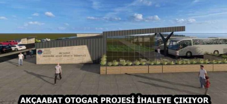 AKÇAABAT OTOGAR PROJESİ İHALEYE ÇIKIYOR