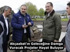 Akçaabat’ın Geleceğine Damga Vuracak Projeler Hayat Buluyor
