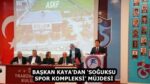 BAŞKAN KAYA’DAN ‘SOĞUKSU SPOR KOMPLEKSİ’ MÜJDESİ