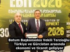 Batum Başkonsolos Vekili Terzioğlu: Türkiye ve Gürcistan arasında ekonomi ve ticaret gelişiyor