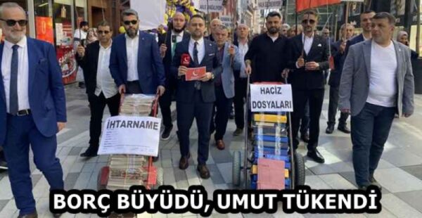 BORÇ BÜYÜDÜ, UMUT TÜKENDİ 