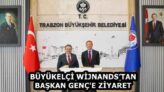 BÜYÜKELÇİ WİJNANDS’TAN BAŞKAN GENÇ’E ZİYARET