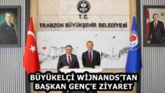 BÜYÜKELÇİ WİJNANDS’TAN BAŞKAN GENÇ’E ZİYARET