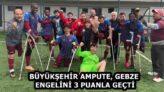 BÜYÜKŞEHİR AMPUTE, GEBZE ENGELİNİ 3 PUANLA GEÇTİ