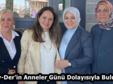 Çay-Der’in Anneler Günü Dolayısıyla Buluştu 