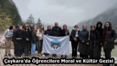 Çaykara’da Öğrencilere Moral ve Kültür Gezisi