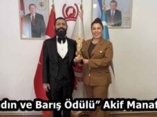 “Kadın ve Barış Ödülü” Akif Manaf’ın