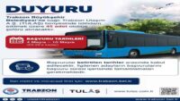 OTOBÜS ŞOFÖRLÜĞÜ İÇİN BÜYÜKŞEHİR’E BAŞVURULAR SÜRÜYOR
