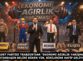 SAADET PARTİSİ TRABZON’DAN “EKONOMİ AĞIRLIK YARIŞMASI”: VATANDAŞIN BELİNİ BÜKEN YÜK, BİRİLERİNE HAFİF GELİYOR!