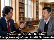 “Sessizliğin İçinden Bir Kitap: Vali Recep Yazıcıoğlu’nun Liderlik Sırlarını Anlattı”