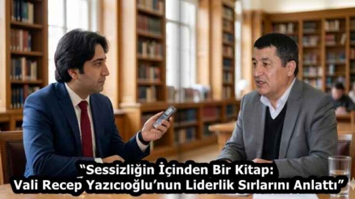 “Sessizliğin İçinden Bir Kitap: Vali Recep Yazıcıoğlu’nun Liderlik Sırlarını Anlattı”