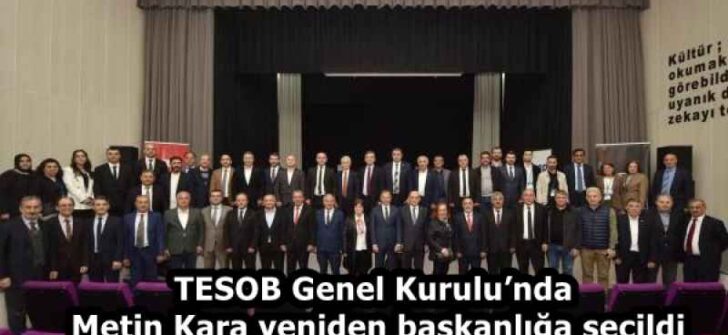 TESOB Genel Kurulu’nda Metin Kara yeniden başkanlığa seçildi