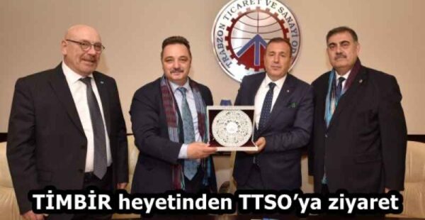 TİMBİR heyetinden TTSO’ya ziyaret