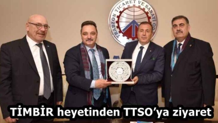 TİMBİR heyetinden TTSO’ya ziyaret