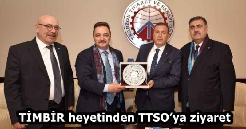 TİMBİR heyetinden TTSO’ya ziyaret