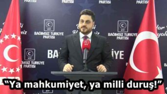 “Ya mahkumiyet, ya milli duruş!”