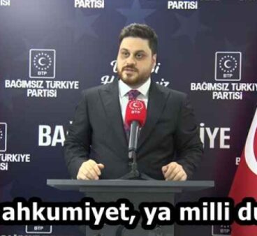 “Ya mahkumiyet, ya milli duruş!”