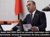 Yavuz Aydın’dan DEM Parti’ye çocuklar üzerinden sert tepki: “Samimiyet, terörün kurşununa da karşı çıkmaktır”